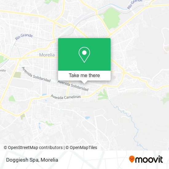 Mapa de Doggiesh Spa