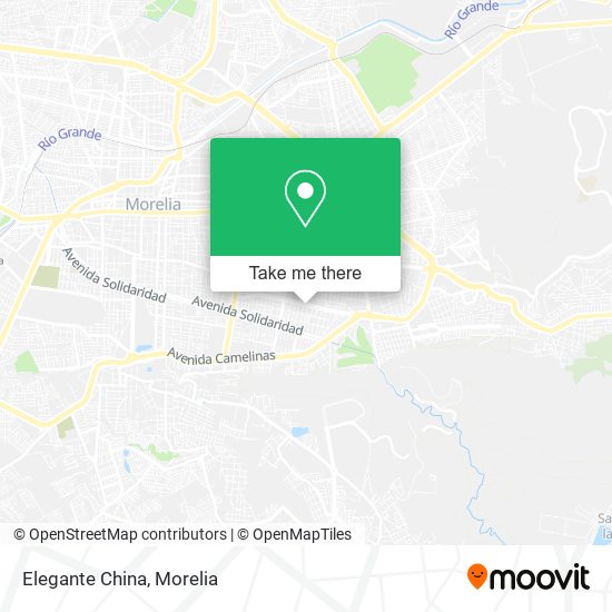 Mapa de Elegante China