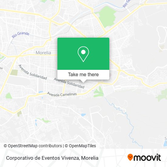 Corporativo de Eventos Vivenza map