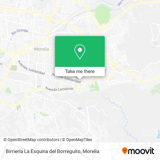 Birriería La Esquina del Borreguito map