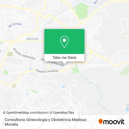 Mapa de Consultorio Ginecología y Obstetricia Medisur