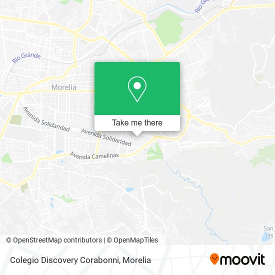 Mapa de Colegio Discovery Corabonni