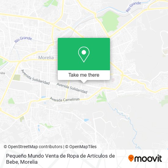 Pequeño Mundo Venta de Ropa de Artículos de Bebe map