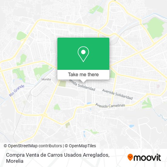 Mapa de Compra Venta de Carros Usados Arreglados