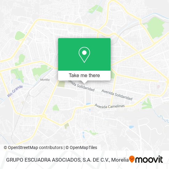 Mapa de GRUPO ESCUADRA ASOCIADOS, S.A. DE C.V.