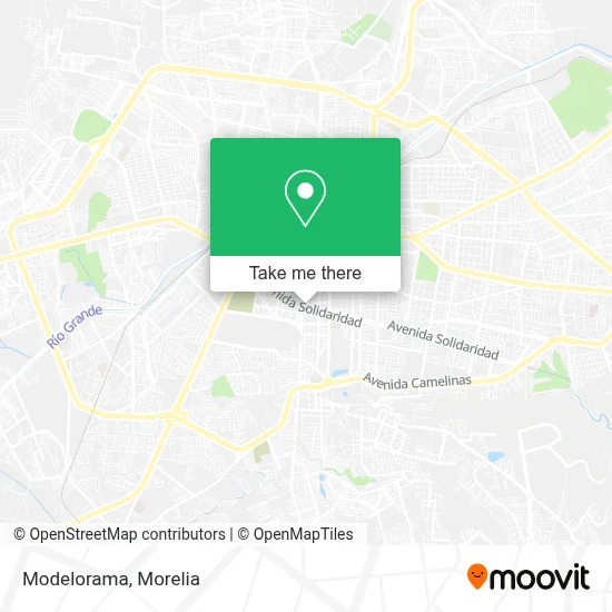 Modelorama map