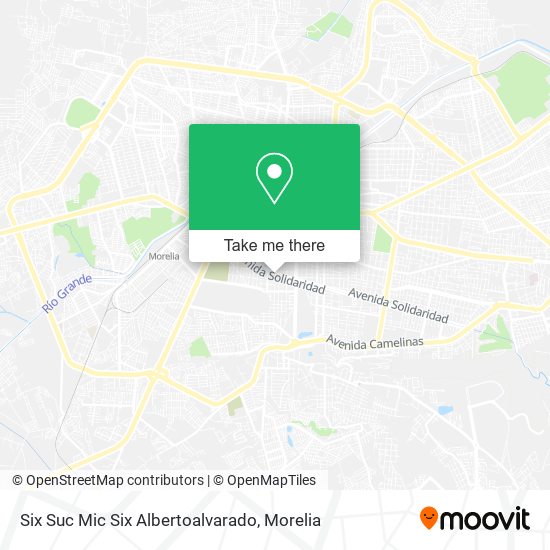 Mapa de Six Suc Mic Six Albertoalvarado