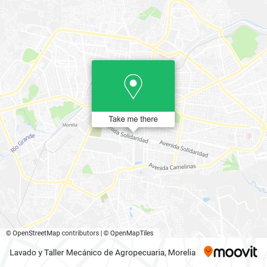 Lavado y Taller Mecánico de Agropecuaria map