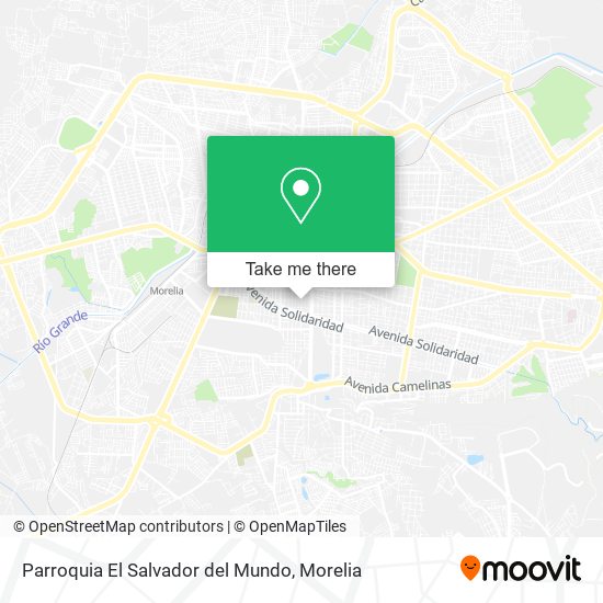 Mapa de Parroquia El Salvador del Mundo