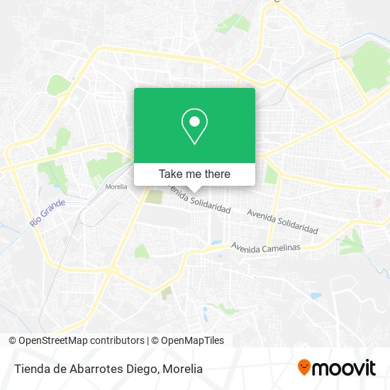 Tienda de Abarrotes Diego map