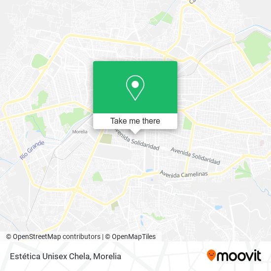 Mapa de Estética Unisex Chela