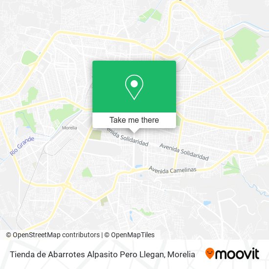 Tienda de Abarrotes Alpasito Pero Llegan map