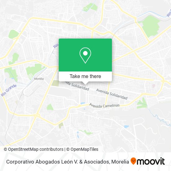 Corporativo Abogados León V. & Asociados map