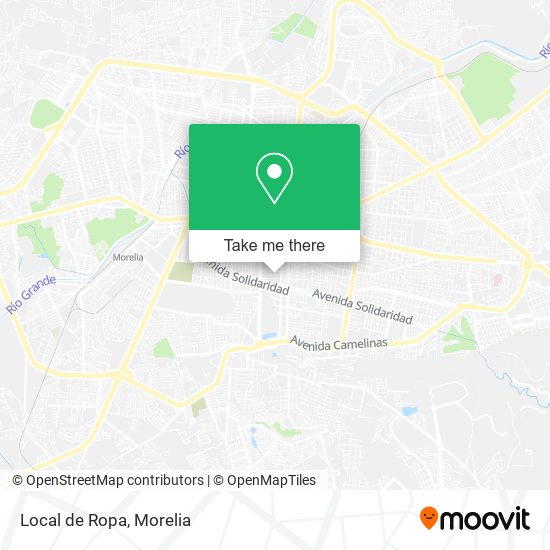 Mapa de Local de Ropa