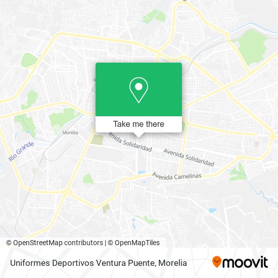 Uniformes Deportivos Ventura Puente map
