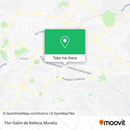 Flor-Salón de Belleza map