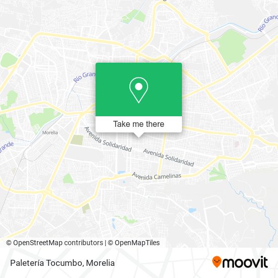 Paletería Tocumbo map