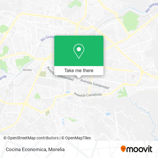 Mapa de Cocina Economica