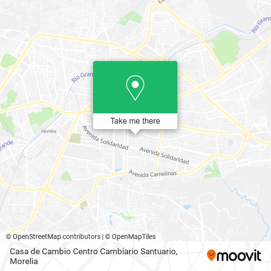 Mapa de Casa de Cambio Centro Cambiario Santuario