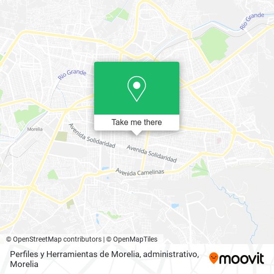 Perfiles y Herramientas de Morelia, administrativo map