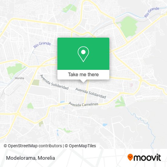 Mapa de Modelorama