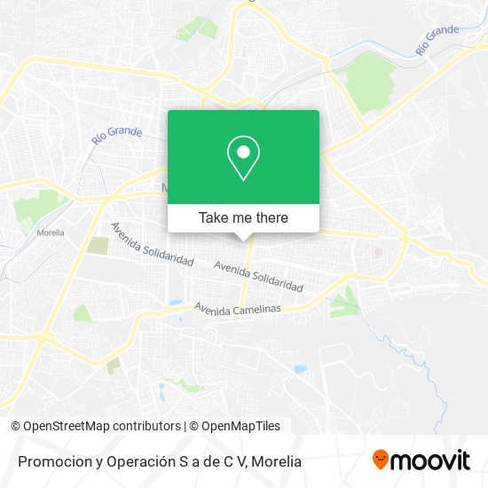 Mapa de Promocion y Operación S a de C V