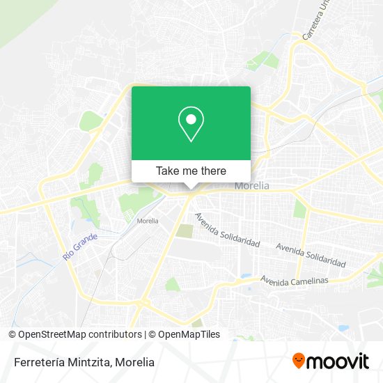 Mapa de Ferretería Mintzita