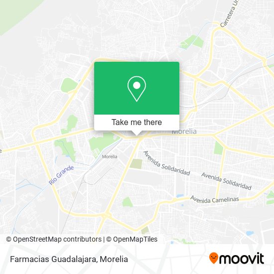 Farmacias Guadalajara map