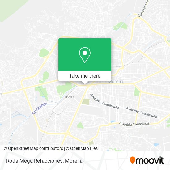 Roda Mega Refacciones map