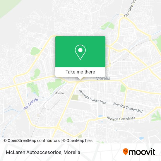 Mapa de McLaren Autoaccesorios