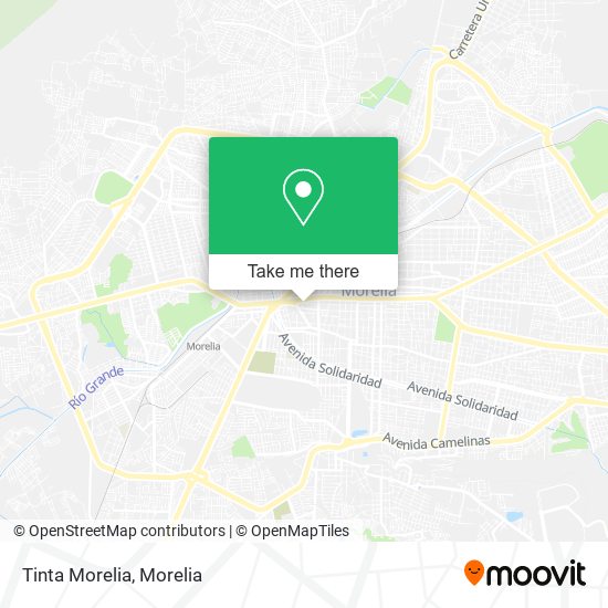 Mapa de Tinta Morelia
