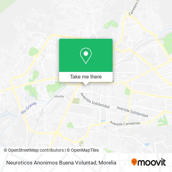 Mapa de Neuroticos Anonimos Buena Voluntad