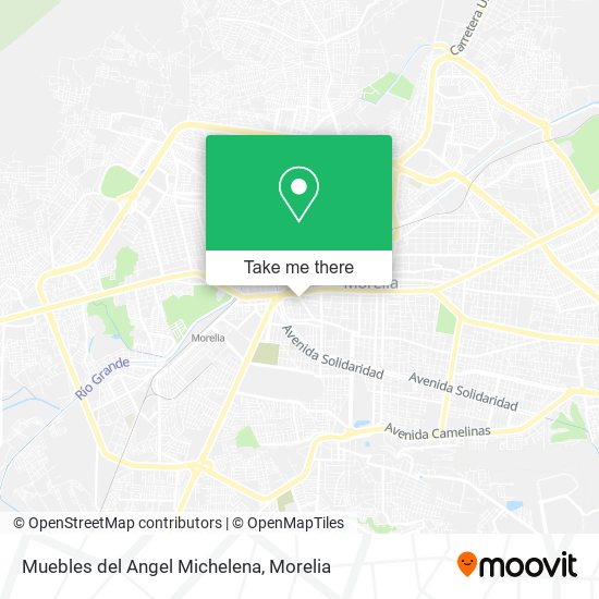 Muebles del Angel Michelena map