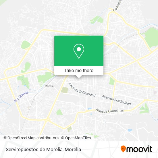 Servirepuestos de Morelia map