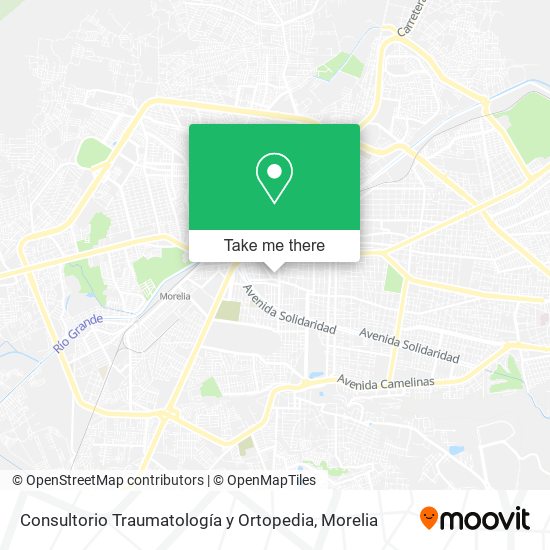 Mapa de Consultorio Traumatología y Ortopedia