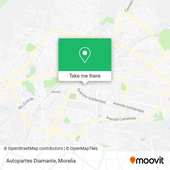 Mapa de Autopartes Diamante