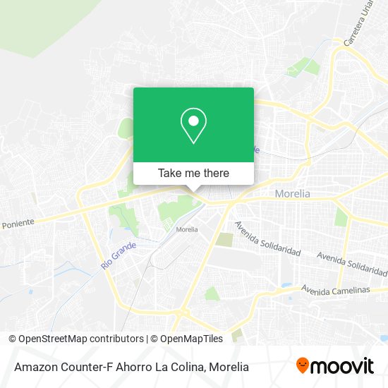 Amazon Counter-F Ahorro La Colina map