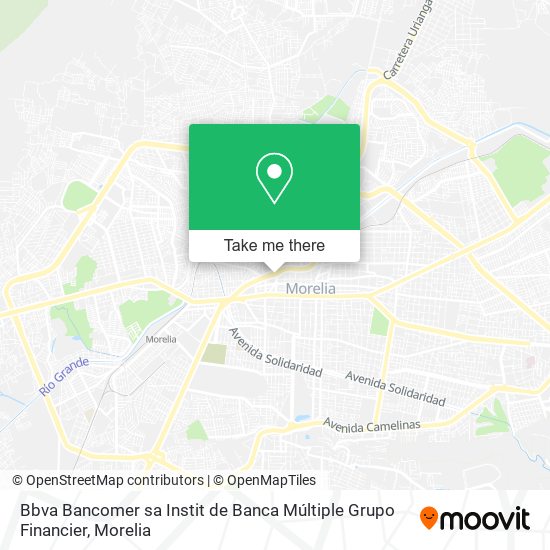 Bbva Bancomer sa Instit de Banca Múltiple Grupo Financier map