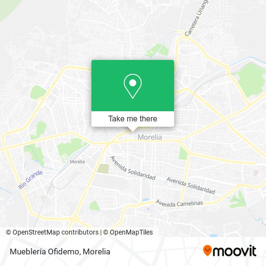 Mueblería Ofidemo map