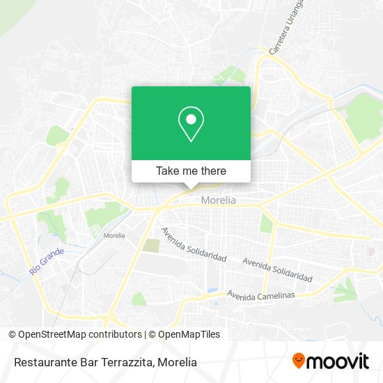 Mapa de Restaurante Bar Terrazzita