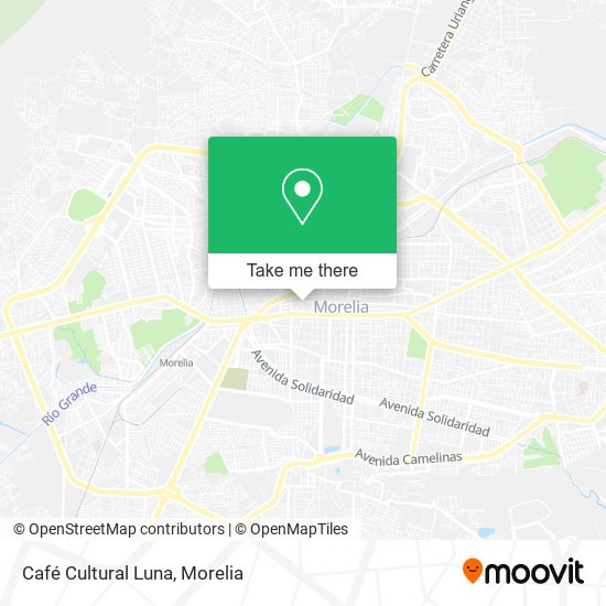 Mapa de Café Cultural Luna