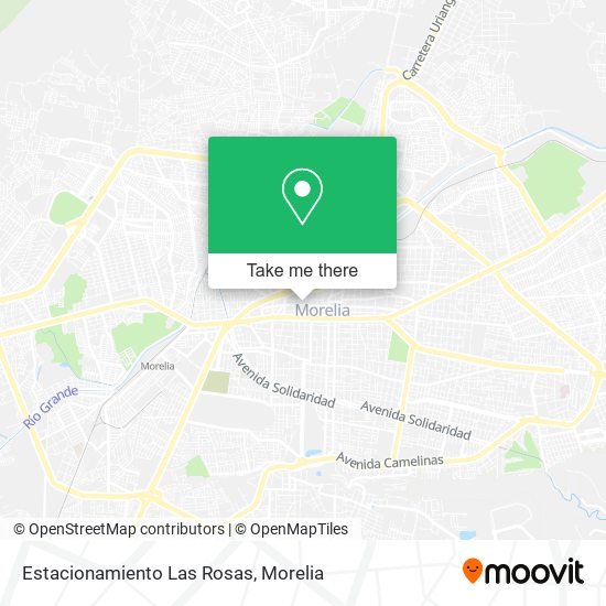 Mapa de Estacionamiento Las Rosas