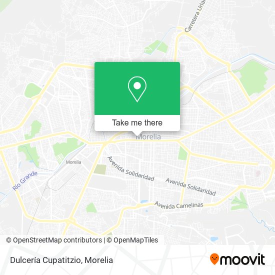 Dulcería Cupatitzio map