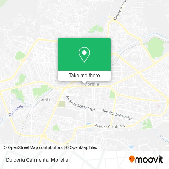 Dulcería Carmelita map
