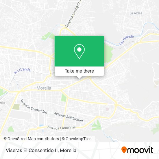 Viseras El Consentido II map