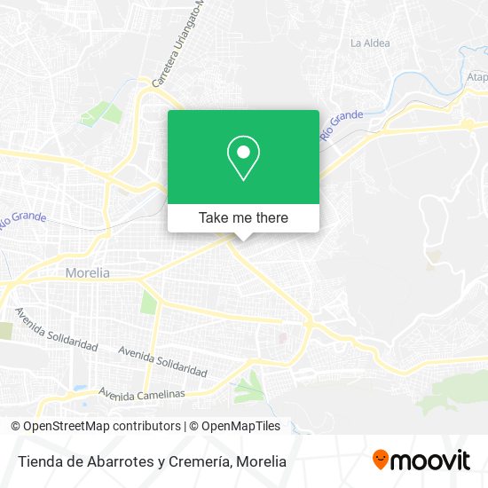 Tienda de Abarrotes y Cremería map
