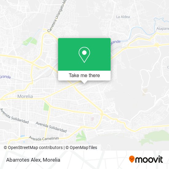 Mapa de Abarrotes Alex