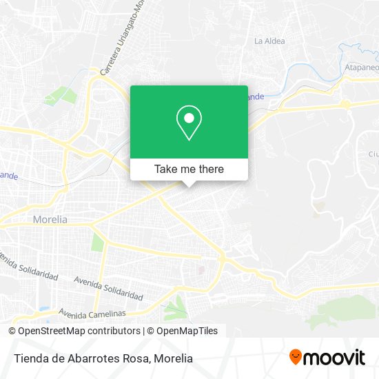 Mapa de Tienda de Abarrotes Rosa