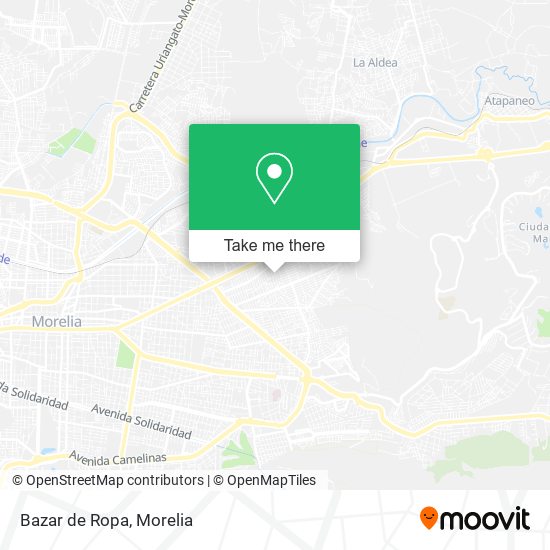 Mapa de Bazar de Ropa