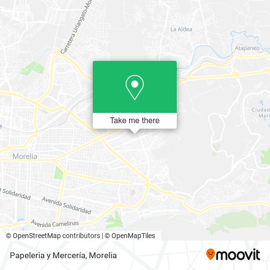 Papeleria y Mercería map